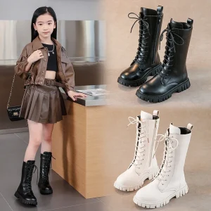 Elegant Zipper  Girl Fashion Boots Autumn/ Winter