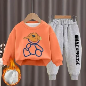 Kids Clothes boys & Girls fleece Tracksuit Outfit.