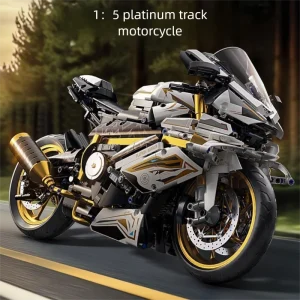 BMW Motorcycle Blocks Assembly Boys Educational Gifts