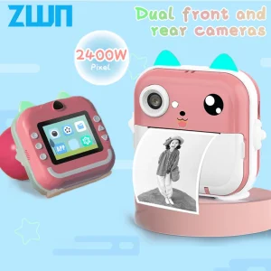 Digital Camera Instant Print for Kids With 32G Memory Card