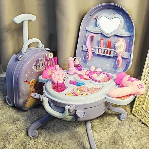 Children's Dressing Table ' Suitcases Birthday Gifts  Makeup Box